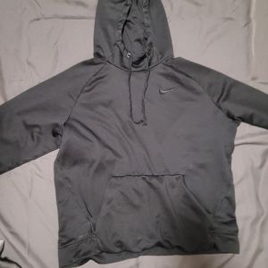 Nike black hoodie large